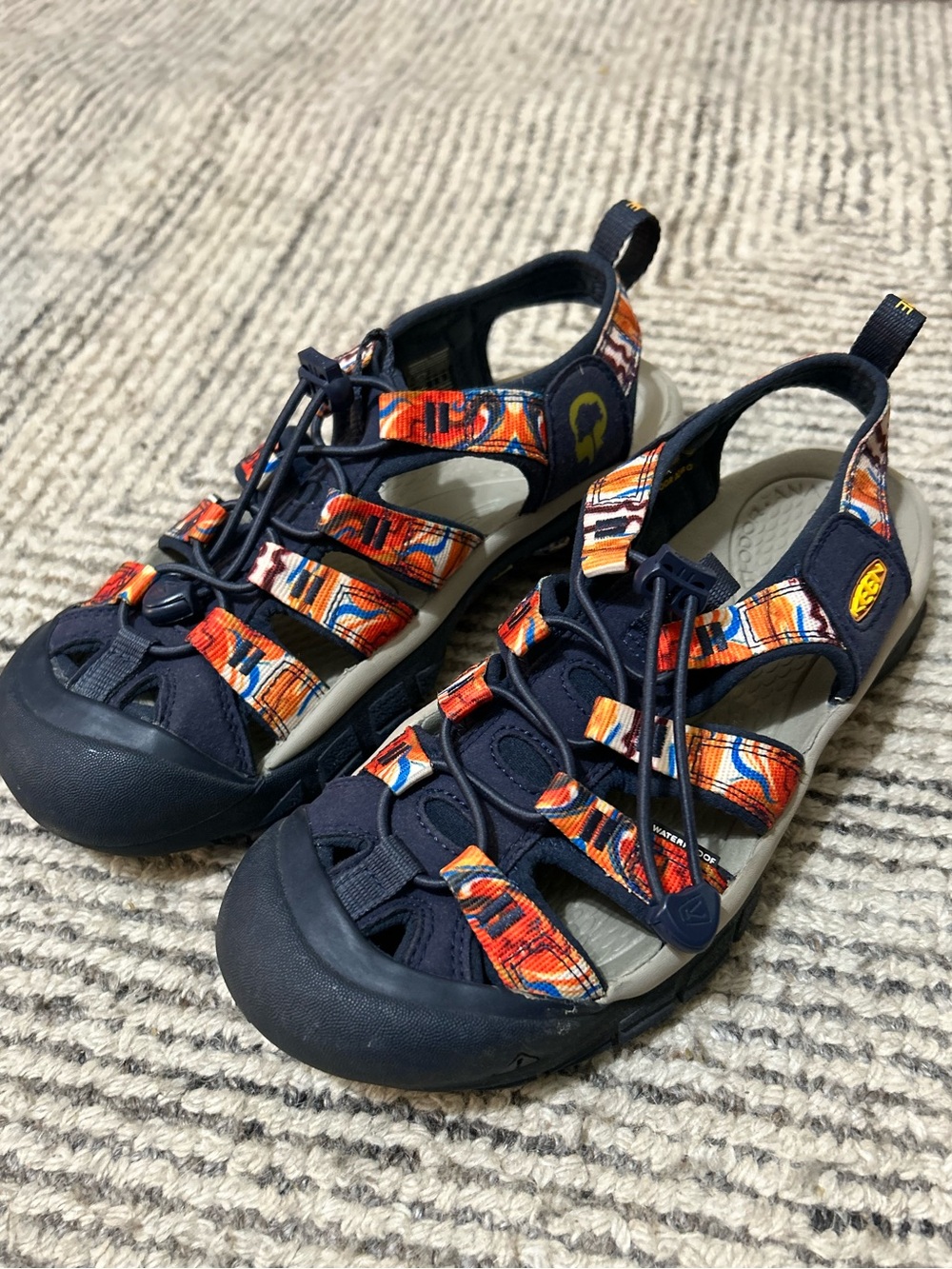 Keen X Outdoor Afro Women’s Newport H2 Blue Hiking Trail Sandals Size 7.5